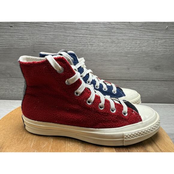 Converse Chuck 70 High Red/Blue/Black 172267C Women’s 6.5 - Picture 1 of 10